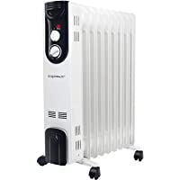 Los mejores  - Aigostar 33LCJ - Radiador de aceite de 9 elementos- 2000W- doble tubo de calentamiento- 3 ajustes de potencia y control…